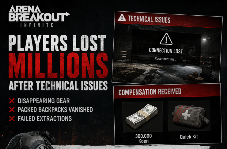 Massive Gear Loss After Technical Problems — Compensation Backlash