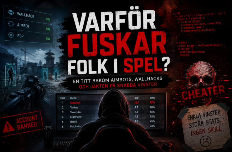 Varför fuskar folk i spel?
